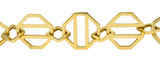 Paloma Picasso Tiffany & Co. Vintage 18 Karat Gold Octagonal Link Braceletbracelet - Wilson's Estate Jewelry