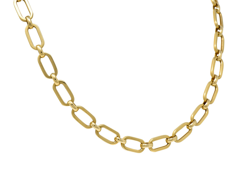 Vintage 14 Karat Yellow Gold 31 Inch Unisex Chain NecklaceNecklace - Wilson's Estate Jewelry