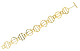 Paloma Picasso Tiffany & Co. Vintage 18 Karat Gold Octagonal Link Braceletbracelet - Wilson's Estate Jewelry