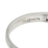 Art Deco 1.88 CTW Old European Cut Diamond Platinum Vintage Engagement Ring