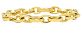 Tiffany & Co. 1990's 18 Karat Yellow Gold Vintage Marquise Link Bracelet Wilson's Estate Jewelry