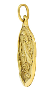 Cartier 1964 18 Karat Yellow Gold Scorpio Zodiac Vintage Pendant