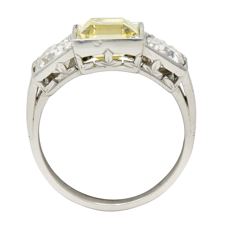 Emerald & Asscher Cut Diamond Engagement Rings – Andria Barboné Jewelry