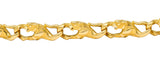 Carrera Y Carrera Vintage 18 Karat Gold Panther Link Braceletbracelet - Wilson's Estate Jewelry