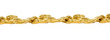 Carrera Y Carrera Vintage 18 Karat Gold Panther Link Braceletbracelet - Wilson's Estate Jewelry