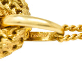 Cartier 1970's Vintage 18 Karat Gold Golden Fleece Ram Pendant NecklaceNecklace - Wilson's Estate Jewelry