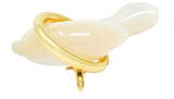 Tiffany & Co. Mother-Of-Pearl 18 Karat Gold Dolphin BroochBrooch - Wilson's Estate Jewelry