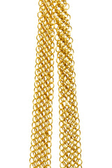 Elsa Peretti Tiffany & Co. 18 Karat Gold Mesh Scarf Chain NecklaceNecklace - Wilson's Estate Jewelry