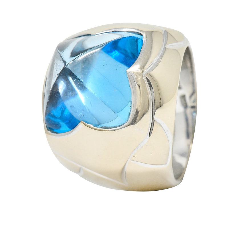 Bulgari on sale blue ring