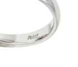 Contemporary 4.66 CTW No Heat Ruby Diamond Platinum Cluster Ring GIARing - Wilson's Estate Jewelry