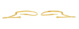 Large Elsa Peretti Tiffany & Co. 18 Karat Gold Open Heart Hoop EarringsEarrings - Wilson's Estate Jewelry