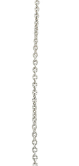 Green Beryl Diamond 18 Karat White Cushion Pendant NecklaceNecklace - Wilson's Estate Jewelry