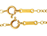 Tiffany & Co. Elsa Peretti Rock Crystal Quartz 18 Karat Gold Teardrop Pendant NecklaceNecklace - Wilson's Estate Jewelry