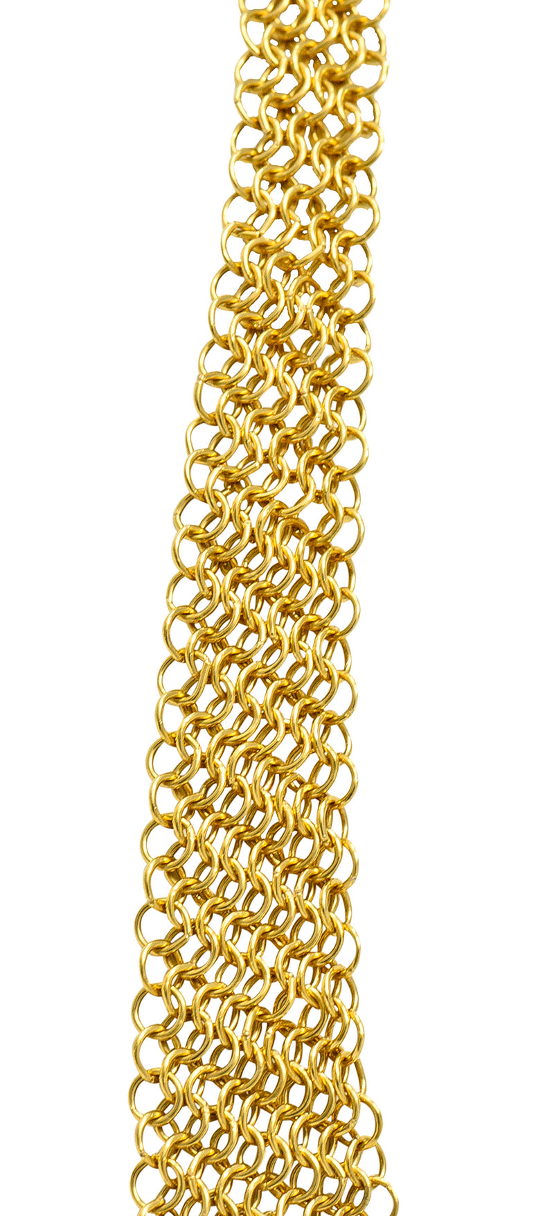 Tiffany & Co. Elsa Peretti Mesh Necklace - Gold, 18K Yellow Gold Chain,  Necklaces - TIF31624 | The RealReal