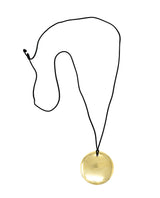 Elsa Peretti Spain Tiffany & Co. 18 Karat Gold Disc Pendant NecklaceNecklace - Wilson's Estate Jewelry