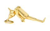 1940's Retro 18 Karat Gold Articulated Pinocchio Charmcharm - Wilson's Estate Jewelry