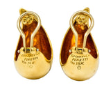 Elsa Peretti Tiffany & Co. 18 Karat Gold Vintage Teardrop EarringsEarrings - Wilson's Estate Jewelry