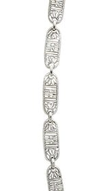 Early Art Deco Diamond Camphor Glass Platinum 14 Karat White Gold Drop NecklaceNecklace - Wilson's Estate Jewelry