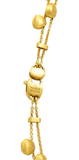 Marco Bicego Multi-Gem Diamond 18 Karat Gold Confetti Tassel NecklaceNecklace - Wilson's Estate Jewelry