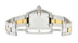 Cartier Roadster Unisex Large Two-Tone 18K Gold Automatic Silver Dial Men's Watch 2510bracelet - Wilson's Estate Jewelry
