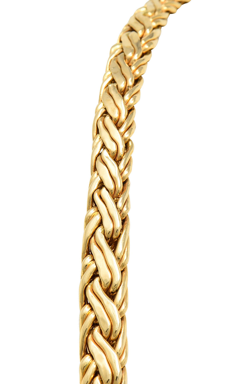 Tiffany & Co. Vintage 14 Karat Gold Wheat Chain NecklaceNecklace - Wilson's Estate Jewelry