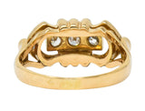 Edwardian Diamond 14 Karat Two-Tone Gold Dinner RingRing - Wilson's Estate Jewelry