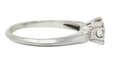 Retro 0.64 CTW Diamond Platinum Five Stone Engagement RingRing - Wilson's Estate Jewelry
