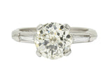Extraordinary 1.82 CTW Jubilee Cut Diamond Platinum Engagement Ring GIARing - Wilson's Estate Jewelry