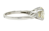 Extraordinary 1.82 CTW Jubilee Cut Diamond Platinum Engagement Ring GIARing - Wilson's Estate Jewelry
