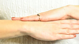 Victorian Sapphire Pearl Diamond 18 Karat Gold Bypass RingRing - Wilson's Estate Jewelry