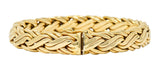 Tiffany & Co. 14 Karat Gold Woven Chain Bracelet Circa 1970bracelet - Wilson's Estate Jewelry