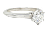Tiffany & Co. 1.29 CTW Diamond Platinum Solitaire Engagement RingRing - Wilson's Estate Jewelry