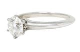 Tiffany & Co. 1.29 CTW Diamond Platinum Solitaire Engagement RingRing - Wilson's Estate Jewelry