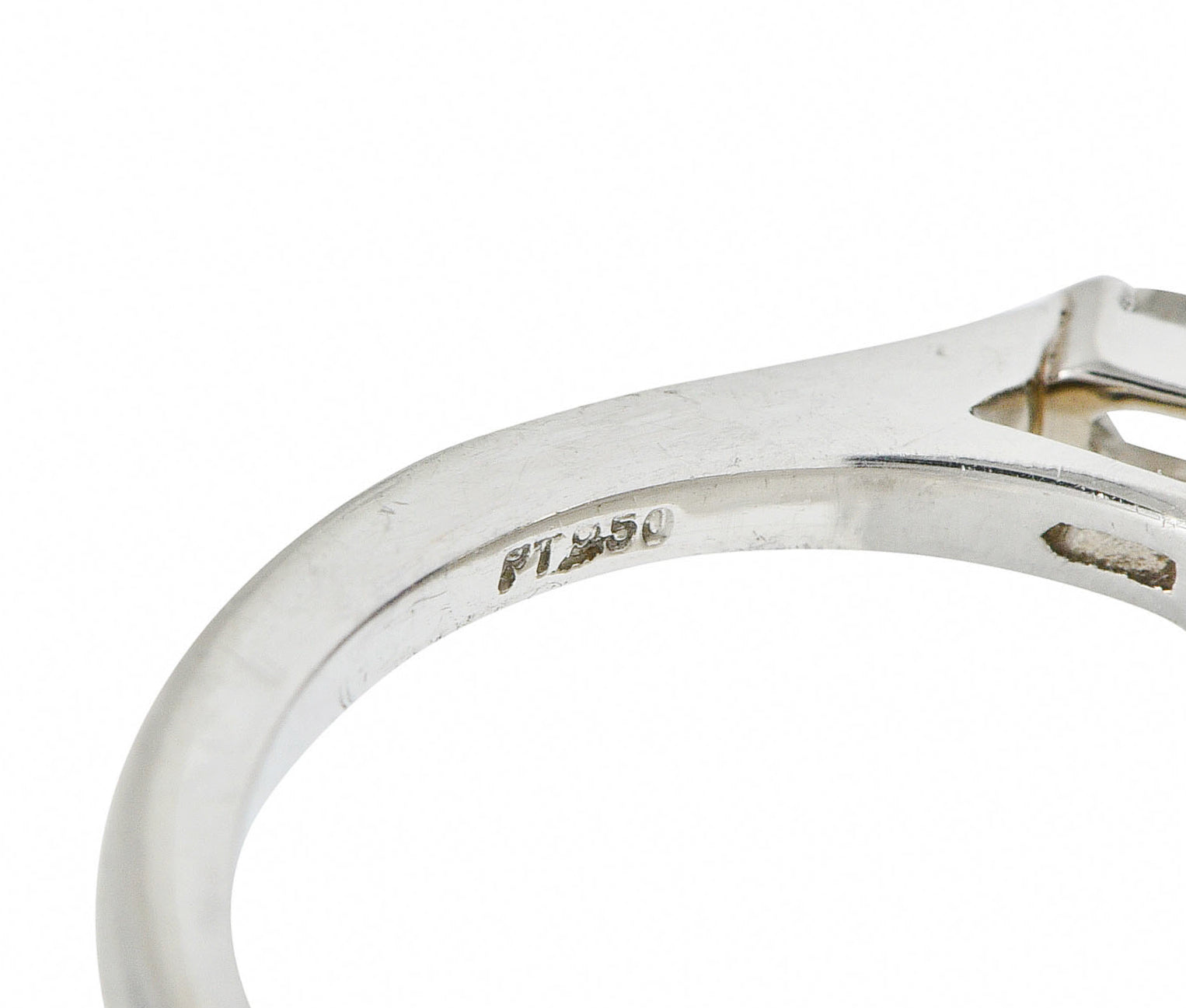 Raymond Yard 3.20 CTW No Heat Sapphire Diamond Platinum Ring GIARing - Wilson's Estate Jewelry