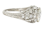 Edwardian 2.33 CTW Diamond Platinum Engagement RingRing - Wilson's Estate Jewelry