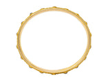 Krementz Art Nouveau Amethyst 14 Karat Gold Bangle Braceletbracelet - Wilson's Estate Jewelry