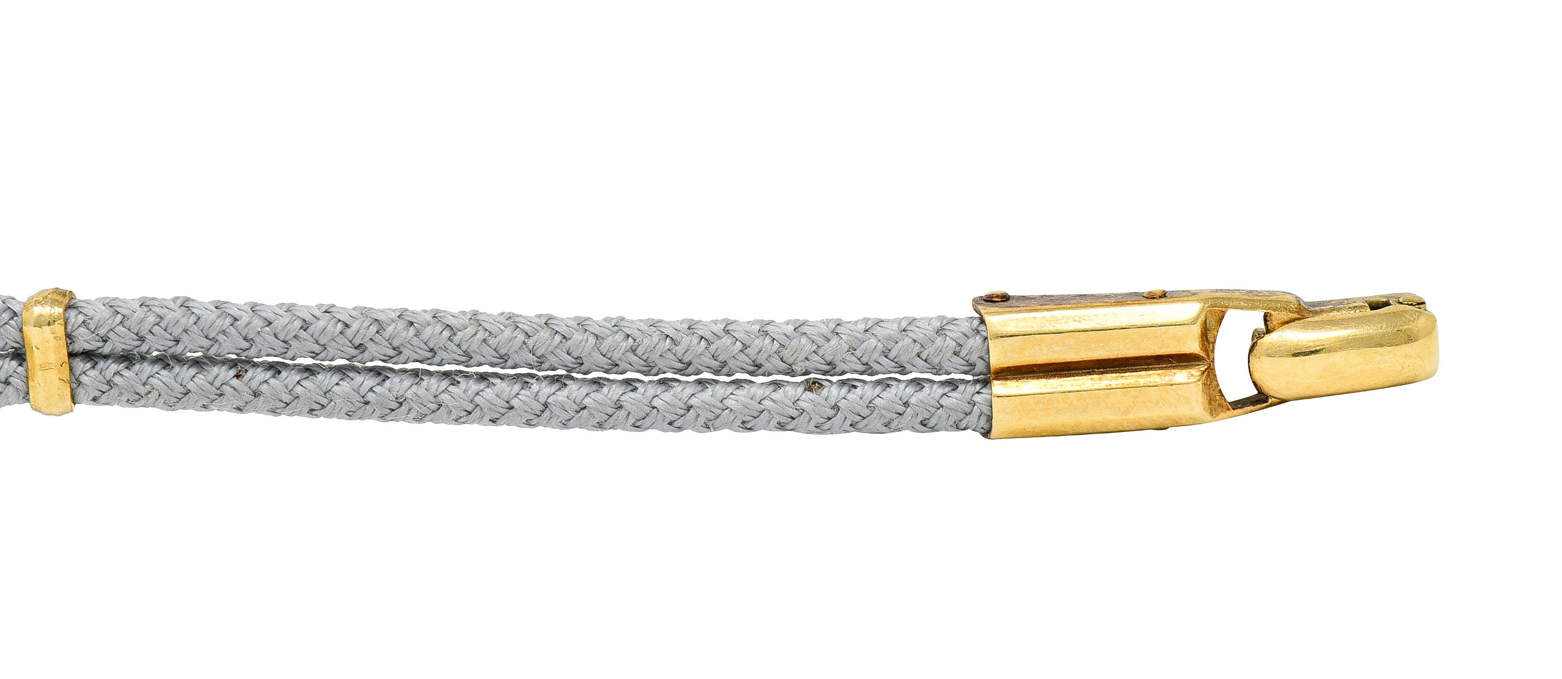 1941 Tiffany & Co. Green Tourmaline Diamond Platinum-Topped 14 Karat Gold Watch Braceletbracelet - Wilson's Estate Jewelry