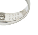 Contemporary 1.11 CTW Diamond Platinum Stacking Band RingRing - Wilson's Estate Jewelry