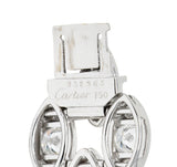 French Cartier 11.04 CTW Diamond 18 Karat White Gold Pluie De Cartier Braceletbracelet - Wilson's Estate Jewelry