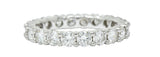 Modern 2.00 CTW Diamond Platinum Eternity Band RingRing - Wilson's Estate Jewelry