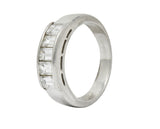 1.00 CTW Diamond Platinum Channel Band RingRing - Wilson's Estate Jewelry