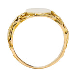 1900 Victorian 14 Karat Gold Men's Jaguar Signet RingRing - Wilson's Estate Jewelry