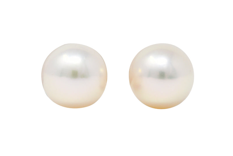 Mikimoto Cultured Pearl 18 Karat Gold Stud EarringsEarrings - Wilson's Estate Jewelry