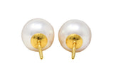 Mikimoto Cultured Pearl 18 Karat Gold Stud EarringsEarrings - Wilson's Estate Jewelry