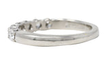 Tiffany & Co. 0.55 CTW Diamond Platinum Wedding Band RingRing - Wilson's Estate Jewelry