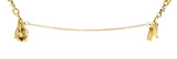 French Victorian 18 Karat Yellow Gold Floral Link BraceletBracelet - Wilson's Estate Jewelry