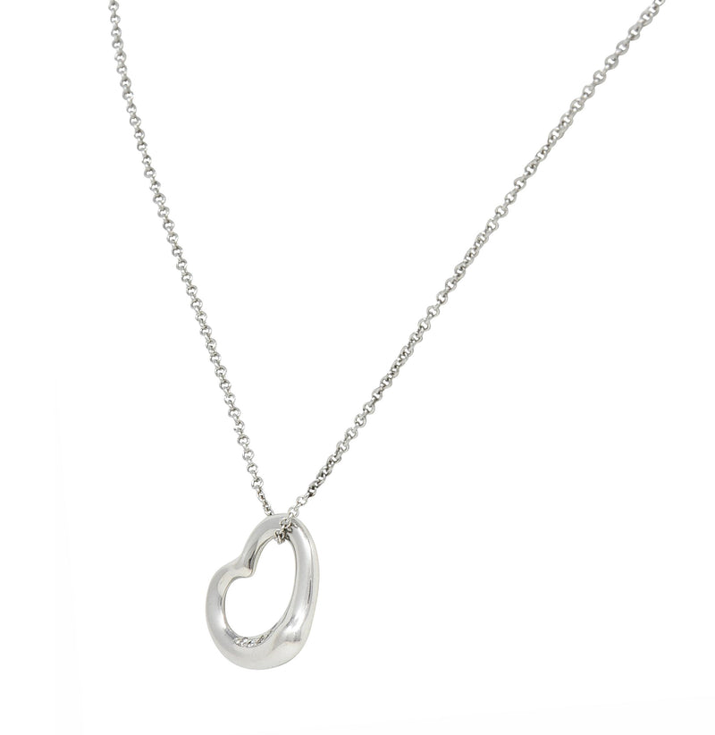 Tiffany Double Open Heart Necklace 925×750 4.3g Silver｜a2015289-1｜ALLU  UK｜The Home of Pre-Loved Luxury Fashion