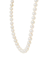 Mikimoto Diamond Cultured Pearl 18 Karat Gold Strand NecklaceNecklace - Wilson's Estate Jewelry