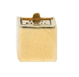 Retro Enamel 14 Karat Gold Love Letter Mailbox Charmcharm - Wilson's Estate Jewelry