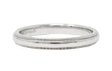 Tiffany & Co. Platinum 3MM Men's Wedding Band RingRing - Wilson's Estate Jewelry